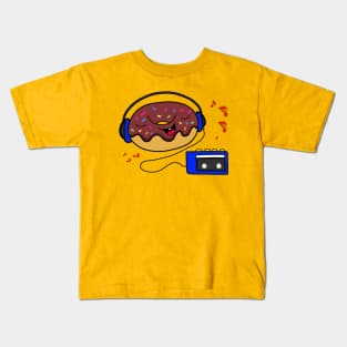 Donut Frenzy! (Chocolate) Kids T-Shirt